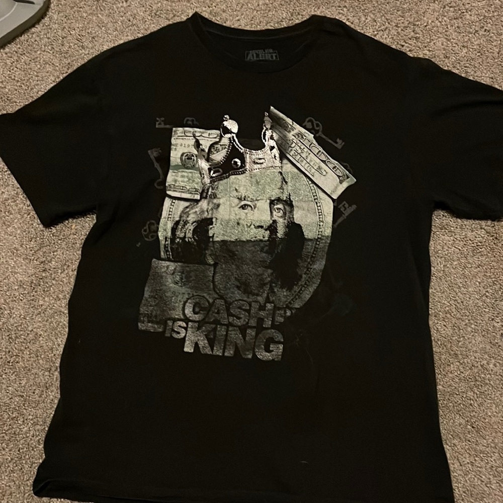 Cash is king t-shirt